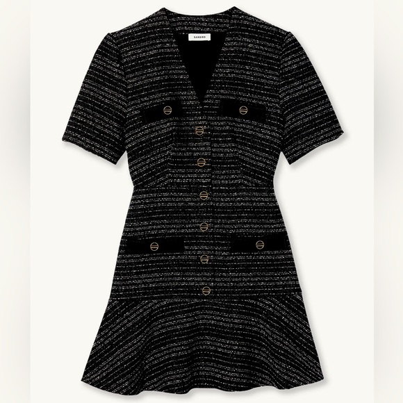 Sandro Dresses & Skirts - Sandro tweed dress